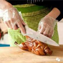 Guantes de PE desechables para grados alimenticios o grado médico